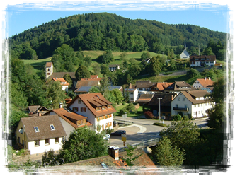 Ortskern von Tegernau